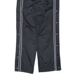 Womens Track Pants Black Wide-Leg S W30 L31