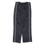 Womens Track Pants Black Wide-Leg S W30 L31