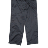 Womens Track Pants Black Wide-Leg S W30 L31