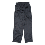 Womens Track Pants Black Wide-Leg S W30 L31