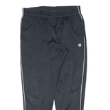 CHAMPION Mens Track Pants Black Straight L W32 L29