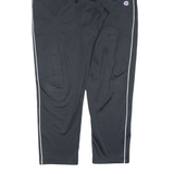 CHAMPION Mens Track Pants Black Straight L W32 L29