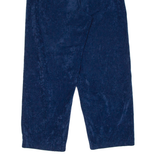 Velvet Womens Sweatpants Blue Wide-Leg S W28 L27