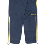 ADIDAS Womens Track Pants Blue Straight S W23 L29