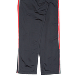 Mens Track Pants Black Straight XL W30 L32