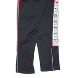 Mens Track Pants Black Straight XL W30 L32