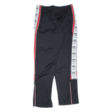 Mens Track Pants Black Straight XL W30 L32
