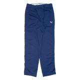 PUMA Mens Track Pants Blue Straight M W31 L30