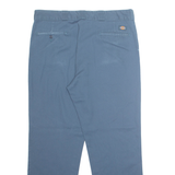 DICKIES Chino Workwear 874 Mens Trousers Blue Regular Straight W38 L30