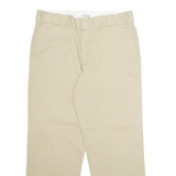DICKIES Chino Workwear 874 Mens Trousers Beige Regular Straight W36 L30