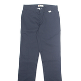 DICKIES Chino Workwear Womens Trousers Blue Regular Tapered W28 L33