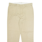 DICKIES Chino Workwear Mens Trousers Beige Regular Straight W38 L32