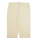 DICKIES Chino Workwear Mens Trousers Beige Regular Straight W38 L32