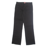 DICKIES Chino Womens Trousers Black Regular Bootcut W30 L32