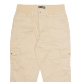 LEE Chino Cargo Mens Trousers Beige Relaxed Straight W30 L23