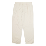 NAUTICA Chino Workwear Mens Trousers Beige Regular Straight W33 L30