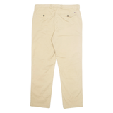 TOMMY HILFIGER Chino Workwear Custom Fit Mens Trousers Beige Straight W33 L30
