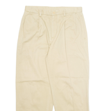 NAUTICA Chino Workwear Classic Fit Mens Trousers Beige Regular Straight W33 L30