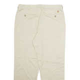 TOMMY HILFIGER Chino Workwear Mens Trousers Beige Regular Straight W38 L30