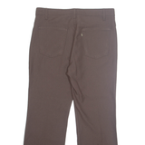 LEVI'S Womens Trousers Brown Regular Bootcut W36 L30