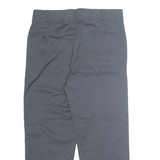 DICKIES Chino Workwear Mens Trousers Grey Regular Straight W32 L25
