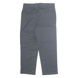 DICKIES Chino Workwear Mens Trousers Grey Regular Straight W32 L25