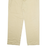 NAUTICA Chino Mens Trousers Beige Regular Straight W36 L32
