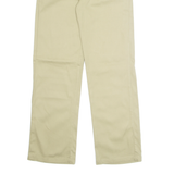 DICKIES Chino Womens Trousers Beige Regular Straight W28 L29