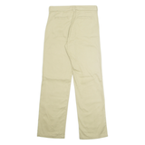 DICKIES Chino Womens Trousers Beige Regular Straight W28 L29