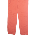 TOMMY HILFIGER Chino Custom Fit Mens Trousers Orange Regular Tapered W31 L32
