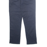 CALVIN KLEIN Chino Mens Trousers Blue Slim Straight W33 L32