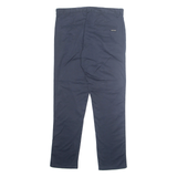 CALVIN KLEIN Chino Mens Trousers Blue Slim Straight W33 L32