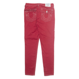 TRUE RELIGION Womens Trousers Red Regular Tapered W30 L29