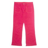 Womens Trousers Pink Regular Bootcut W32 L27