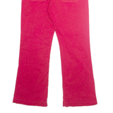 Womens Trousers Pink Regular Bootcut W32 L27