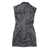 PULL&BEAR Womens Pencil Dress Black Sleeveless Knee Length S