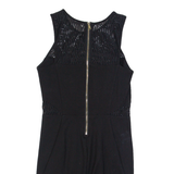 GUESS Womens Bodycon Dress Black Sleeveless Knee Length UK 4