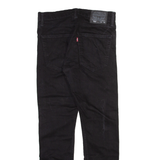 LEVI'S 512 Jeans Mens Black Slim Tapered W29 L28