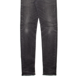 LEVI'S 510 BIG E Jeans Mens Grey Slim Skinny Stone Wash W27 L29