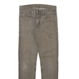 LEVI'S 511 Jeans Mens Grey Slim Straight Stone Wash W28 L29