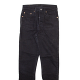 LEVI'S 501S Jeans Womens Grey Skinny Straight W24 L30