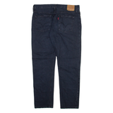 LEVI'S 501CT Jeans Distressed Mens Blue Regular Tapered W32 L28