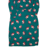 BODEN Womens Day Dress Green Viscose Floral Knee Length UK 16