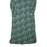 MINT VELVET Womens Maxi Dress Green Striped Long Sleeve Long L