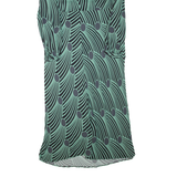 MINT VELVET Womens Maxi Dress Green Striped Long Sleeve Long L