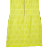 REISS Womens Shift Dress Green Viscose Sleeveless Knee Length UK 10