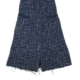 ZARA Womens Day Dress Blue Short Sleeve Midi L