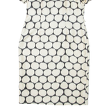 JACQUES VERT Womens Pencil Dress Beige Spotted Short Sleeve Knee Length XL