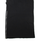 FRENCH CONNECTION Womens Shift Dress Black Sleeveless Knee Length UK 14
