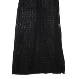 CKONTOVA Womens Shift Dress Black Sleeveless Midi L